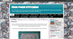 Desktop Screenshot of free-form-stitching.blogspot.com