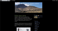 Desktop Screenshot of ahorsethief.blogspot.com