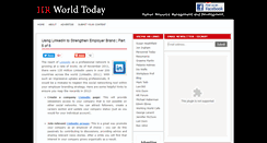 Desktop Screenshot of hrworldtoday.blogspot.com