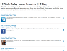 Tablet Screenshot of hrworldtoday.blogspot.com