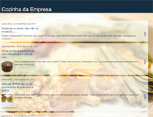 Tablet Screenshot of cozinhadaempresa.blogspot.com