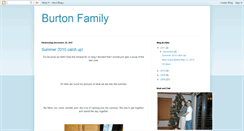 Desktop Screenshot of burtonfamily01.blogspot.com