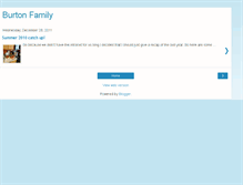 Tablet Screenshot of burtonfamily01.blogspot.com