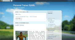 Desktop Screenshot of personaltrainerbcn.blogspot.com