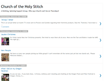 Tablet Screenshot of holystitch.blogspot.com