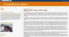 Desktop Screenshot of namastefellows.blogspot.com