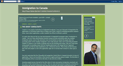 Desktop Screenshot of immigrationcanadabdcan.blogspot.com