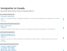 Tablet Screenshot of immigrationcanadabdcan.blogspot.com