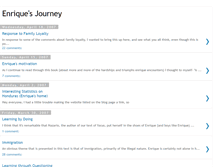 Tablet Screenshot of enriquesjourney.blogspot.com