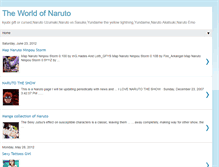 Tablet Screenshot of narutobiographies.blogspot.com