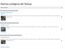 Tablet Screenshot of huertosecologicosdeltamuja.blogspot.com