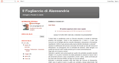 Desktop Screenshot of ilfogliaccio.blogspot.com