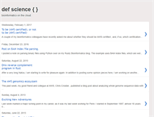 Tablet Screenshot of defsci.blogspot.com