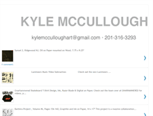 Tablet Screenshot of kylemccullough.blogspot.com