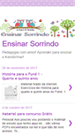 Mobile Screenshot of ensinarsorrindo.blogspot.com