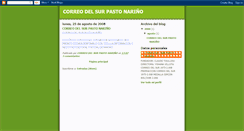 Desktop Screenshot of correodelsurvillota.blogspot.com