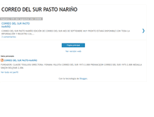 Tablet Screenshot of correodelsurvillota.blogspot.com