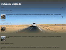 Tablet Screenshot of elduendeviajero.blogspot.com