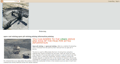 Desktop Screenshot of opencastmining.blogspot.com