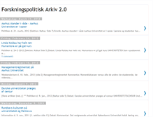 Tablet Screenshot of forskningspolitiskarkiv.blogspot.com