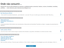 Tablet Screenshot of ondenaoconsumir.blogspot.com