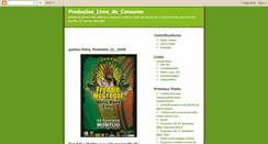 Desktop Screenshot of livredeconsumo.blogspot.com