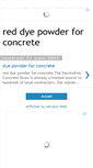 Mobile Screenshot of dyepowder.blogspot.com