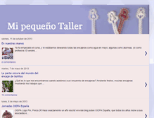 Tablet Screenshot of mi-pequeno-taller.blogspot.com
