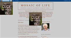 Desktop Screenshot of amosaicoflife.blogspot.com