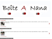 Tablet Screenshot of boiteanana.blogspot.com