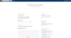 Desktop Screenshot of nicolasgosset.blogspot.com