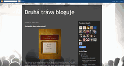 Desktop Screenshot of druhatrava.blogspot.com