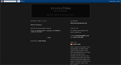 Desktop Screenshot of georgeyongblog.blogspot.com