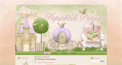 Desktop Screenshot of princess-paperback.blogspot.com