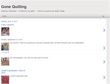 Tablet Screenshot of gonequilting.blogspot.com