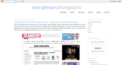 Desktop Screenshot of koryjohnsonphotography.blogspot.com