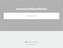 Tablet Screenshot of myzznuryn08candiefairy.blogspot.com