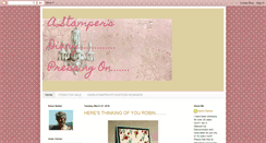 Desktop Screenshot of karenbarberstamps.blogspot.com