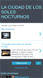 Mobile Screenshot of laciudadsolesnocturnos.blogspot.com