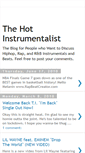 Mobile Screenshot of hotinstrumentals.blogspot.com