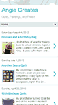 Mobile Screenshot of angiecreates.blogspot.com