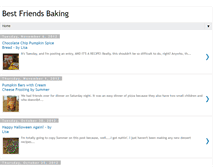 Tablet Screenshot of bestfriendsbaking.blogspot.com