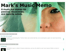 Tablet Screenshot of marksmusicmemo.blogspot.com