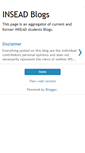 Mobile Screenshot of inseadblogs.blogspot.com