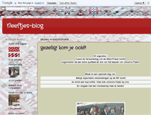 Tablet Screenshot of neeftje.blogspot.com