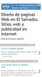 Mobile Screenshot of paginaswebelsalvador.blogspot.com