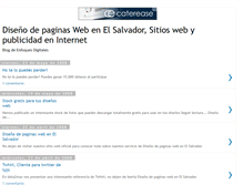 Tablet Screenshot of paginaswebelsalvador.blogspot.com