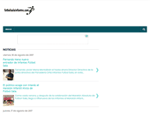 Tablet Screenshot of futbolsalainfantes.blogspot.com