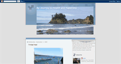 Desktop Screenshot of myjourney2health.blogspot.com