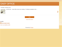 Tablet Screenshot of lameasyoffice.blogspot.com